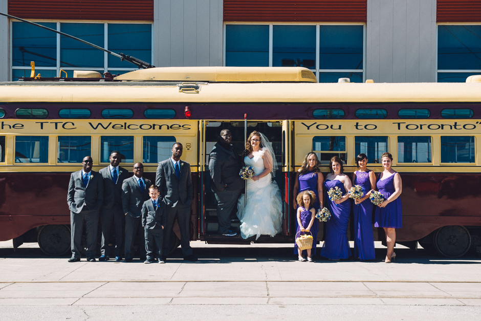 TTC Streetcar Wedding - Kim and Kevin - Paradise Banquet Hall - Vaughan Ontario