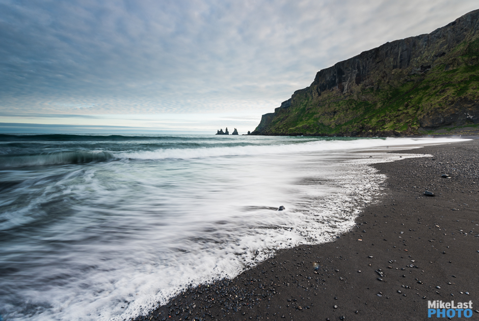 Black sand beach Vik Iceland