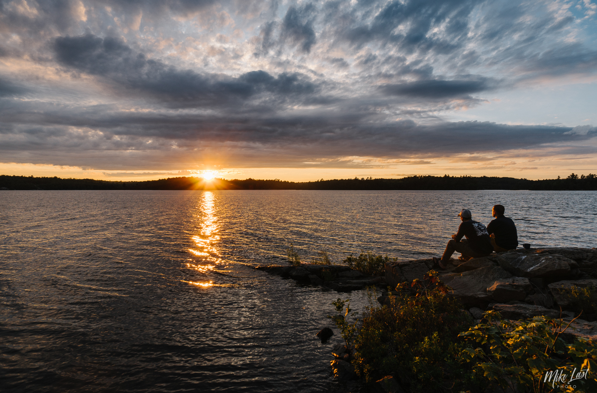 Sunset on Bear Lake - Killarney Provincial Park