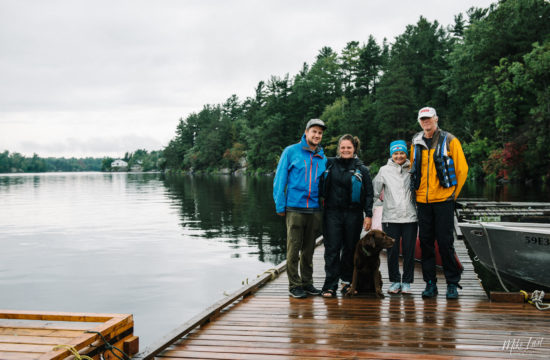 Canoe trip ends at Hartley Bay Marina - French River Provincial Park